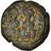 Coin, Justin II, Half Follis, 567-568, Constantinople, VF(20-25), Copper
