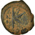 Monnaie, Justin II, Demi-Follis, 565-578 AD, Constantinople, TB, Cuivre