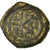 Monnaie, Justin II, Demi-Follis, 569-570, Constantinople, TB, Cuivre, Sear:361