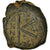 Münze, Justin II, Half Follis, 568-569, Thessalonica, S+, Kupfer, Sear:365