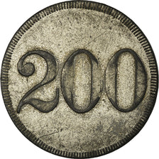 Moneda, Alemania, Kriegsgefangenenlager, Bayreuth, 200 Pfennig, MBC, Nickel