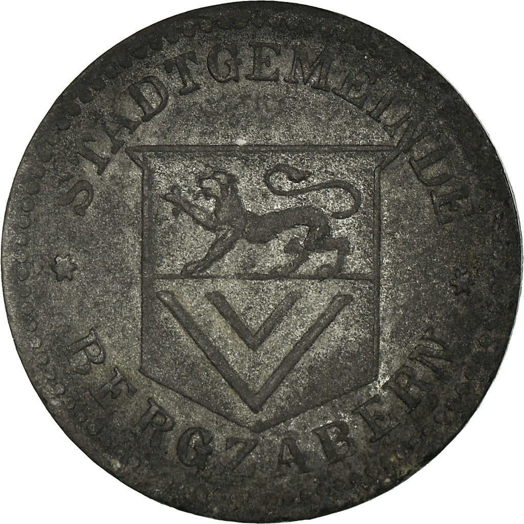 Coin, Germany, Stadtgemeinde Bergzabern, Kriegs-Notmünze, Bergzabern, 5