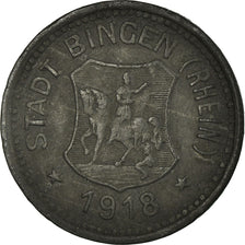 Moneta, Germania, Stadt Bingen, Kleingeldersatzmarke, Bingen am Rhein, 10
