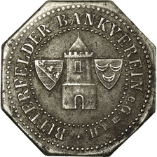 Moneta, Germania, Bitterfelder Bankverein, Bitterfeld, 50 Pfennig, 1917, BB
