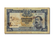 Portugal, 50 Escudos, 1953, KM #160, 1953-04-28, VF(30-35), PH