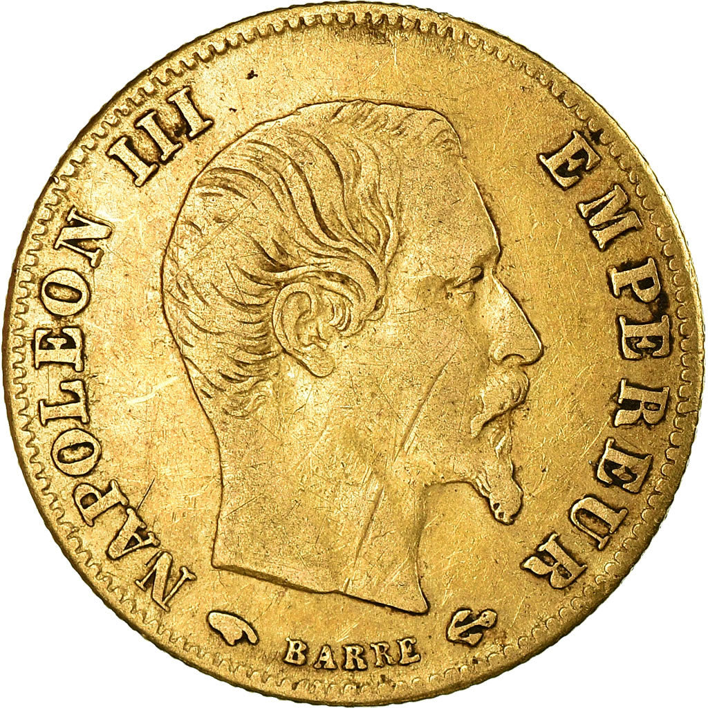 Monnaie, France, Napoleon III, 5 Francs, 1860, Paris, TB+, Or, Gadoury:1001