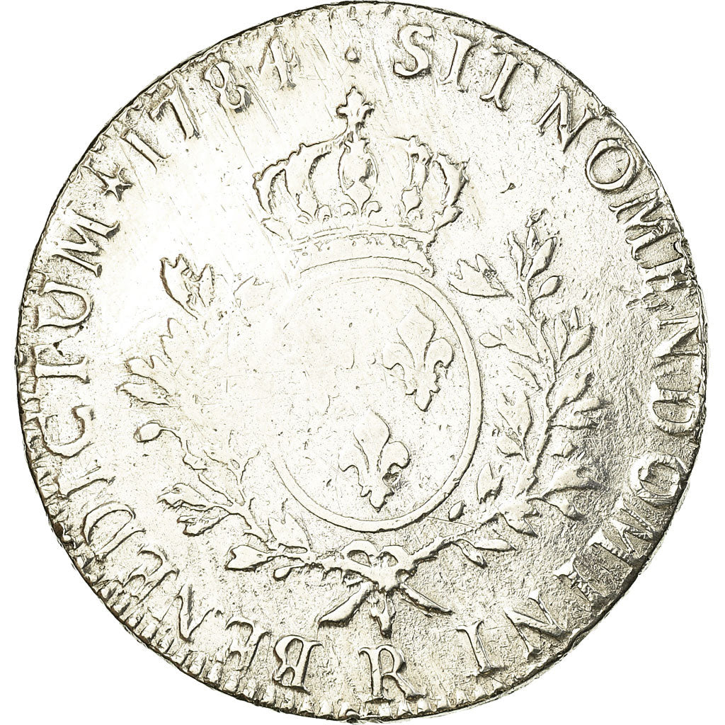 Moneta, Francja, Louis XVI, Ecu aux branches d'olivier, 1784, Orléans