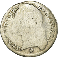 Moneda, Francia, Louis XV, 1/20 Écu au bandeau, 1740, Orléans, BC, Plata