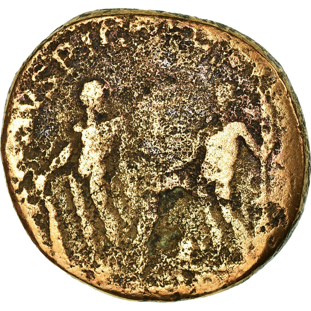 Moneta, Septimius Severus, Sesterzio, 194, Rome, MB, Bronzo, RIC:669a