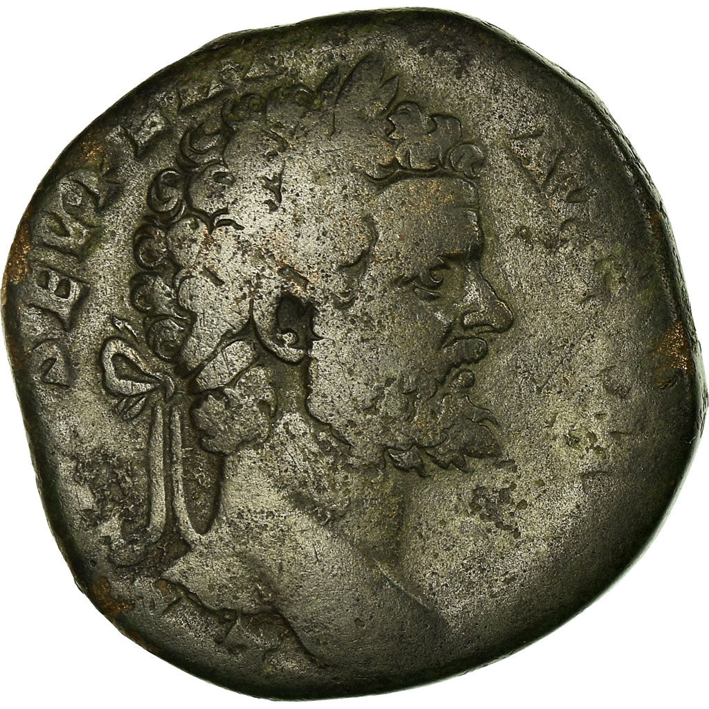 Coin, Septimius Severus, Sestertius, 195, Rome, VF(20-25), Bronze, RIC:691