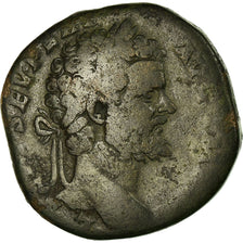 Coin, Septimius Severus, Sestertius, 195, Rome, VF(20-25), Bronze, RIC:691