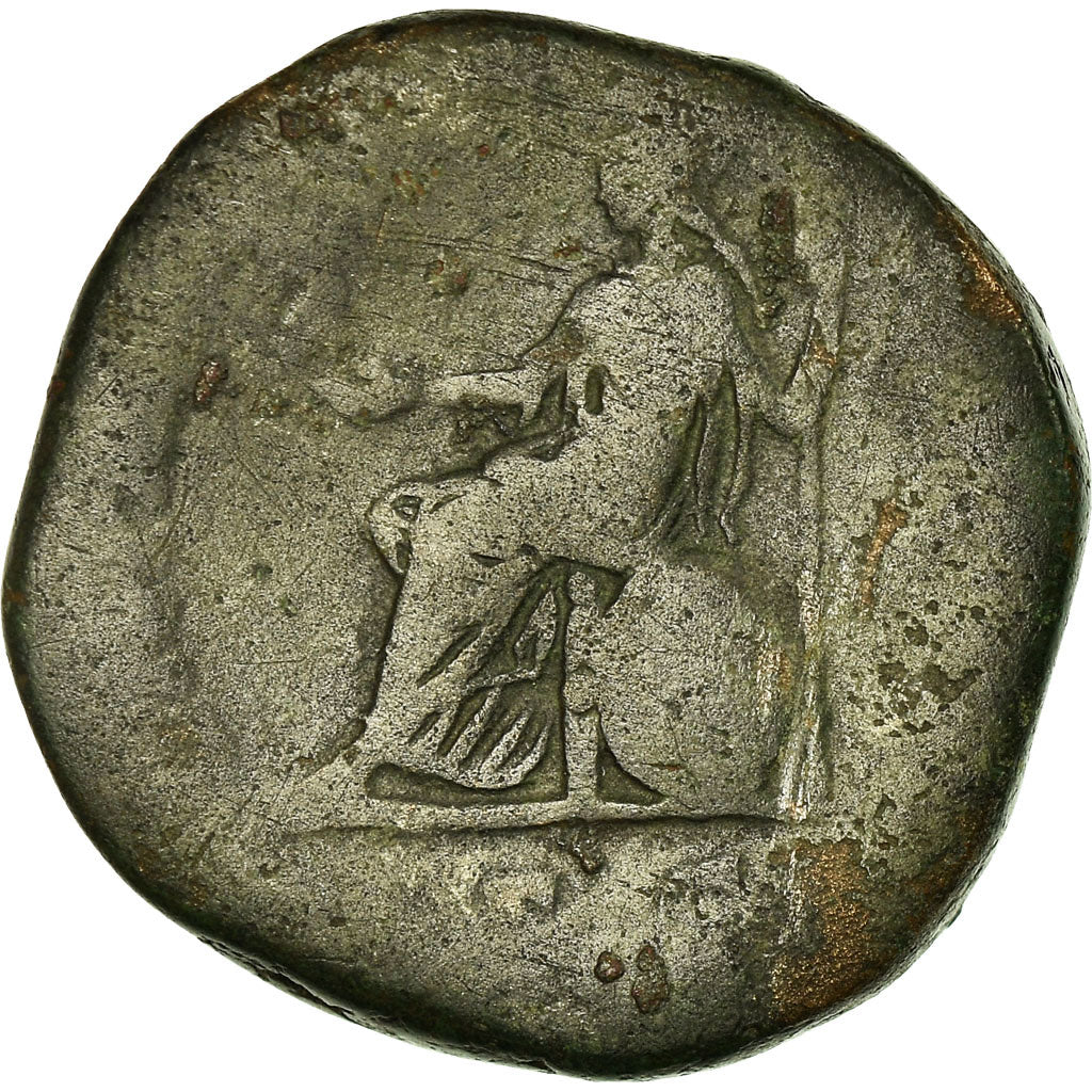 Coin, Septimius Severus, Sestertius, 195, Rome, VF(20-25), Bronze, RIC:691