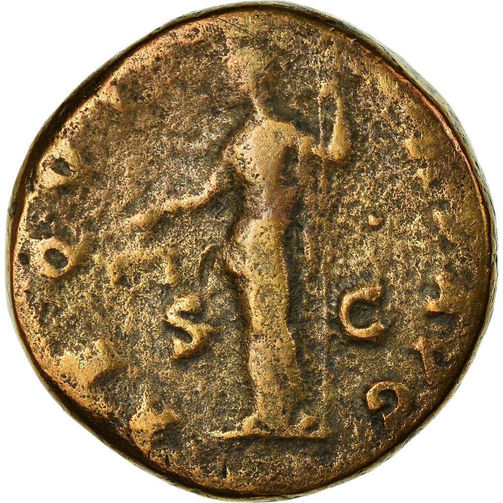 Coin, Hadrian, Sestertius, AD 134-138, Rome, VF(20-25), Bronze, RIC:743d