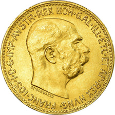 Munten, Oostenrijk, Franz Joseph I, 20 Corona, 1915, Vienna, Official restrike