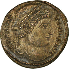 Coin, Constantine I, Follis, 327-328, Trier, AU(55-58), Bronze, RIC:504