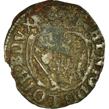 Coin, France, LORRAINE, Henri Ier, 1/2 Gros, Nancy, VF(20-25), Billon