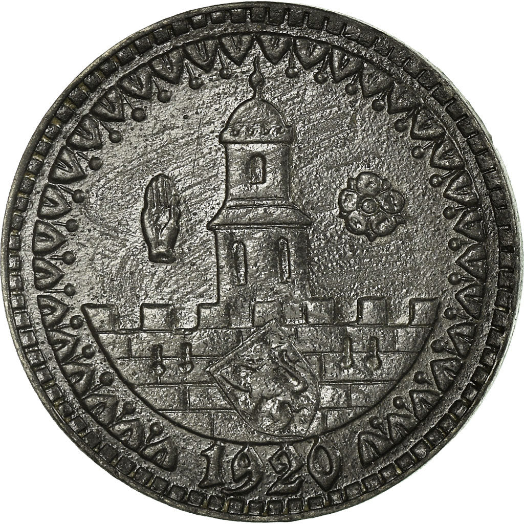 Monnaie, Allemagne, Stadt Altenburg, Altenburg, 10 Pfennig, 1920, TTB, Zinc