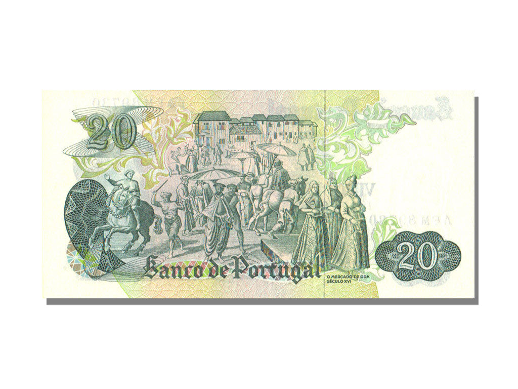 Portugal, 20 Escudos, 1971, 1971-07-27, UNC(65-70)