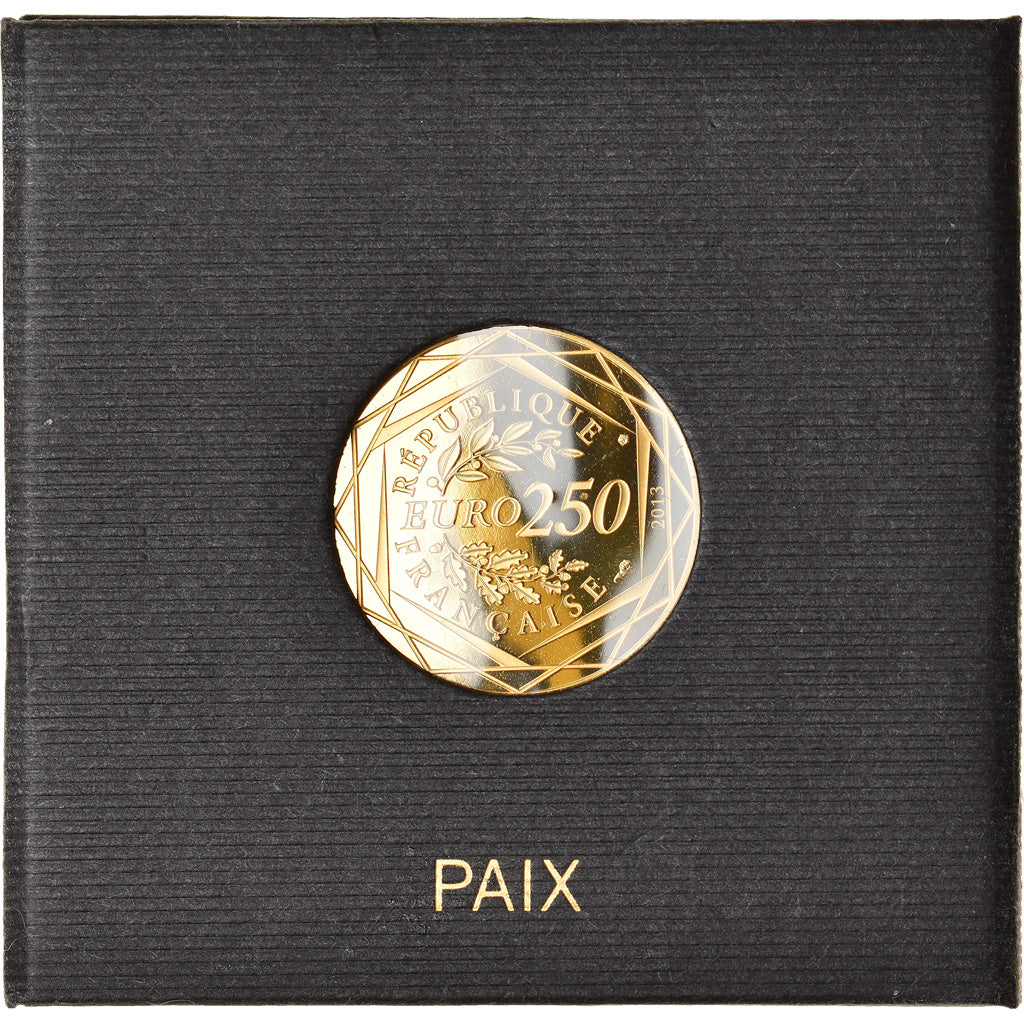 France, 250 Euro, Paix, 2013, Paris, MS(65-70), Gold