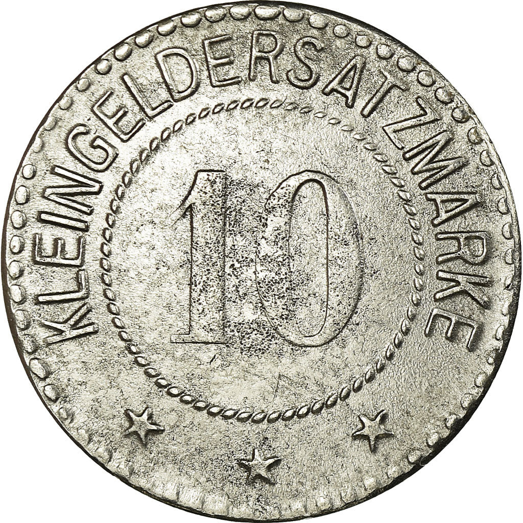 Coin, Germany, Stadt Arnsberg, Kleingeldersatzmarke, Arnstadt, 10 Pfennig
