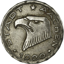 Münze, Deutschland, Stadt Aachen, Öcher Kräntche, Aachen, 10 Pfennig, 1920