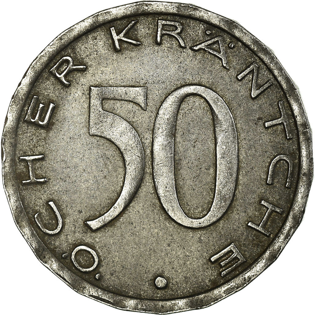Münze, Deutschland, Stadt Aachen, Öcher Kräntche, Aachen, 10 Pfennig, 1920