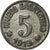Monnaie, Allemagne, Stadt Crefeld, Kriegs-Ersatzgeld, Crefeld, 5 Pfennig, 1919