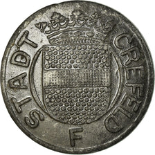 Coin, Germany, Stadt Crefeld, Kriegs-Ersatzgeld, Crefeld, 10 Pfennig, 1919