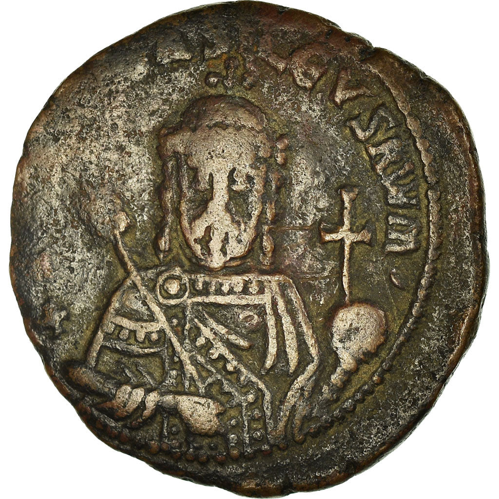 Coin, Constantine VII with Romanus I, Follis, 931-944, Constantinople
