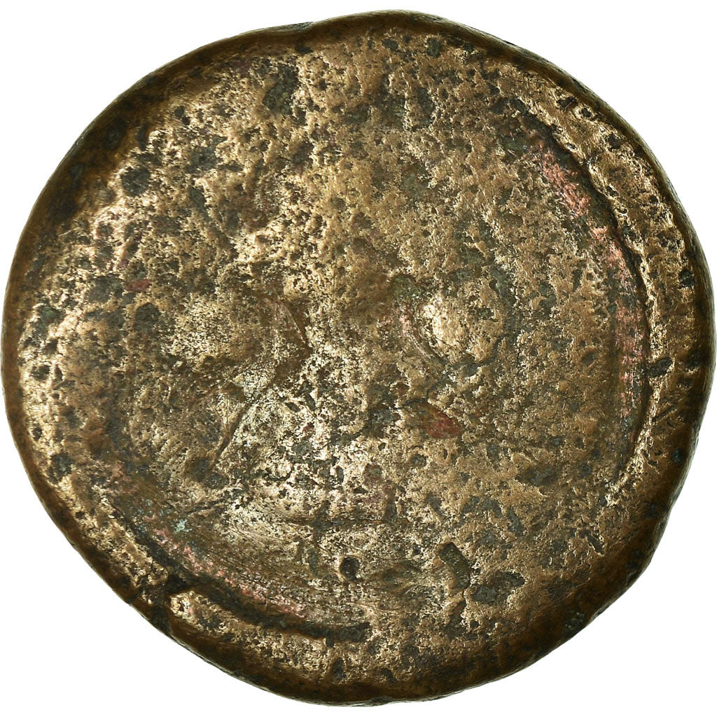 Moeda, Constantine VII with Romanus I, Ae, 920-944, Cherson, F(12-15), Cobre