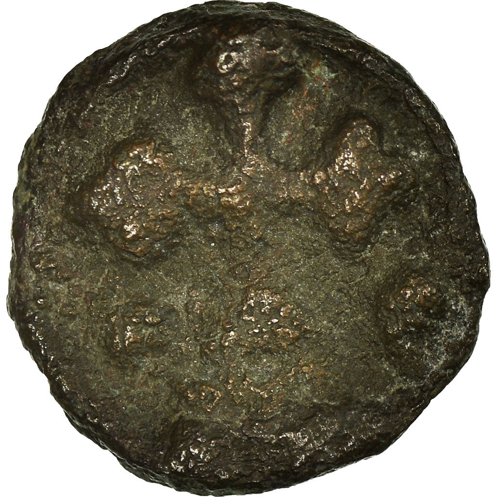 Coin, Constantine VII with Romanus I, Ae, 920-944, Cherson, VF(20-25), Copper
