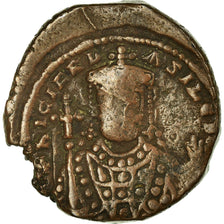 Coin, Nicephorus II Phocas, Follis, 963-969, Constantinople, EF(40-45), Copper