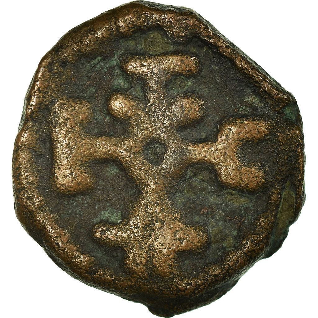 Monnaie, Jean I Tzimisces, Ae, 969-976 AD, Cherson, TB+, Cuivre, Sear:1794