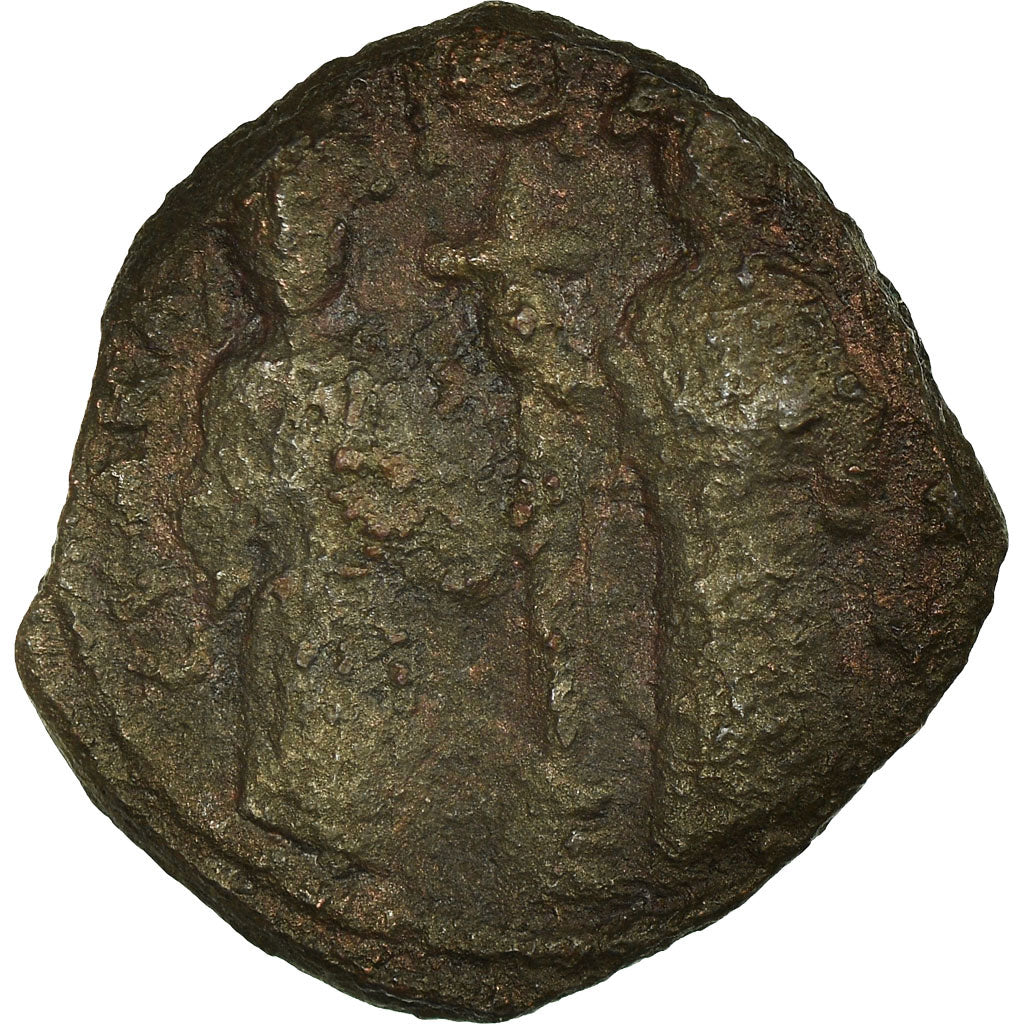 Moneta, Constantine X, Follis, 1059-1067, Constantinople, VF(20-25), Miedź
