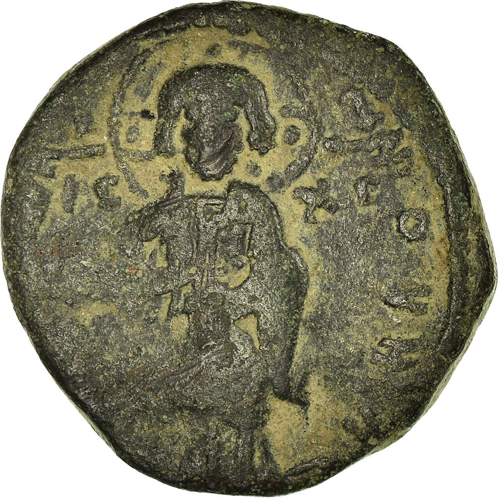 Munten, Constantijn X, Follis, 1059-1067, Constantinople, FR+, Koper, Sear:1853