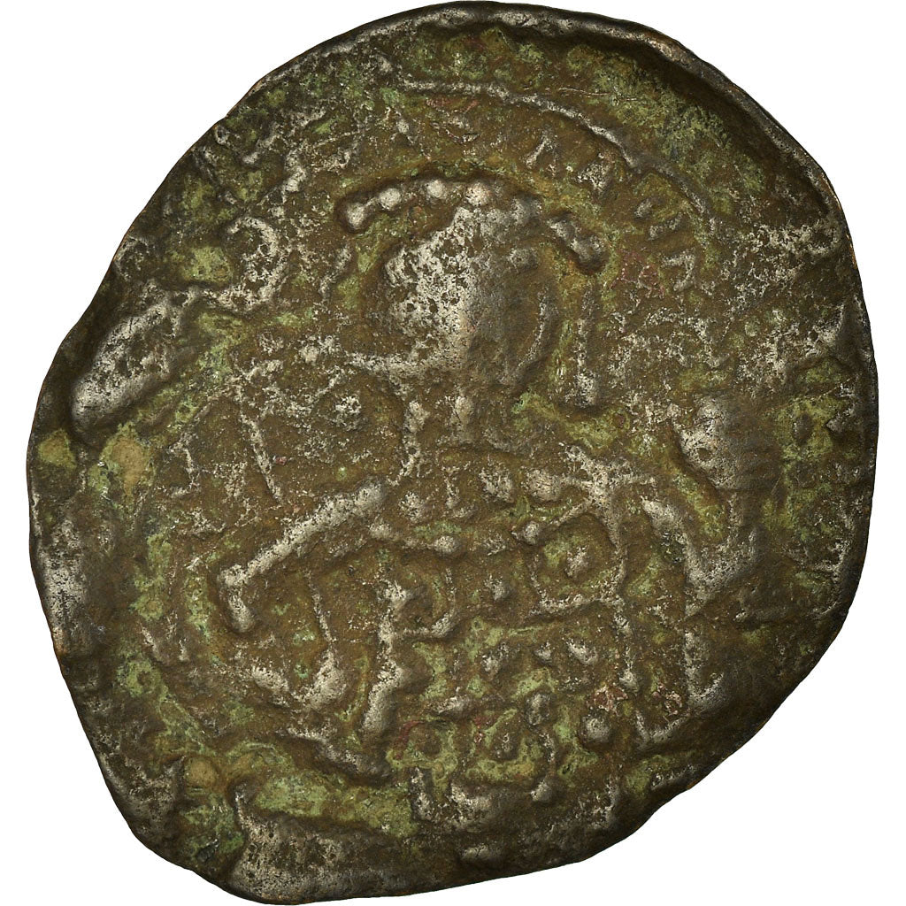 Coin, Michael VII, Follis, 1071-1078, Constantinople, VF(30-35), Copper