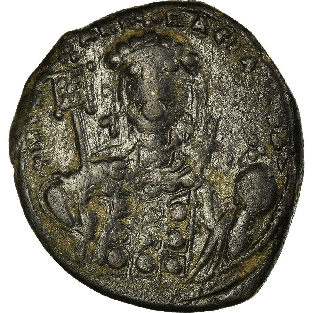 Coin, Michael VII, Follis, 1071-1078, Constantinople, VF(30-35), Copper