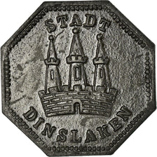 Munten, Duitsland, Stadt Dinslaken, Kriegsgeld, Dinslaken, 10 Pfennig, 1919