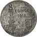 Coin, Germany, Kriegsnotgeld, Ebingen, 10 Pfennig, 1918, EF(40-45), Iron