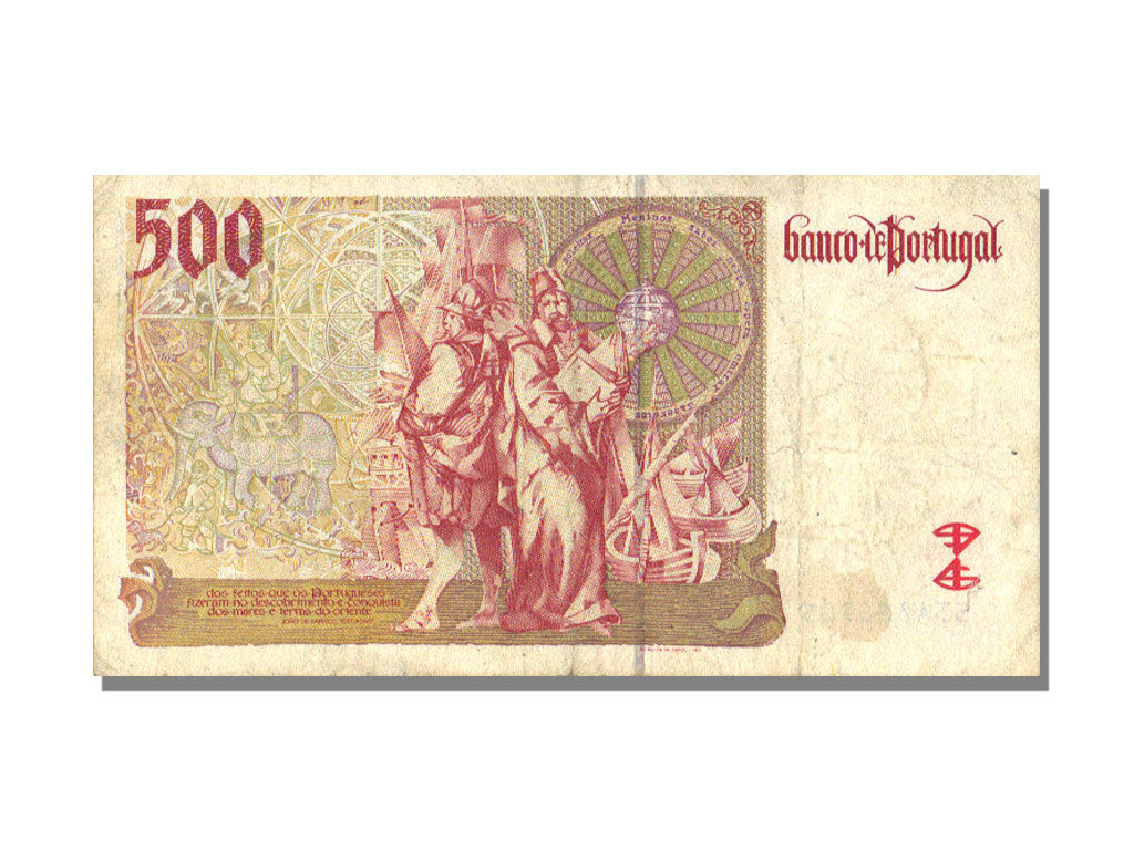 Portugal, 500 Escudos, 1997, KM #187a, 1997-04-17, EF(40-45), 33A