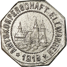 Coin, Germany, Amtskorperschaft, Bezirkskriegsmünze, Ellwangen, 10 Pfennig