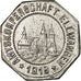 Coin, Germany, Amtskorperschaft, Bezirkskriegsmünze, Ellwangen, 10 Pfennig