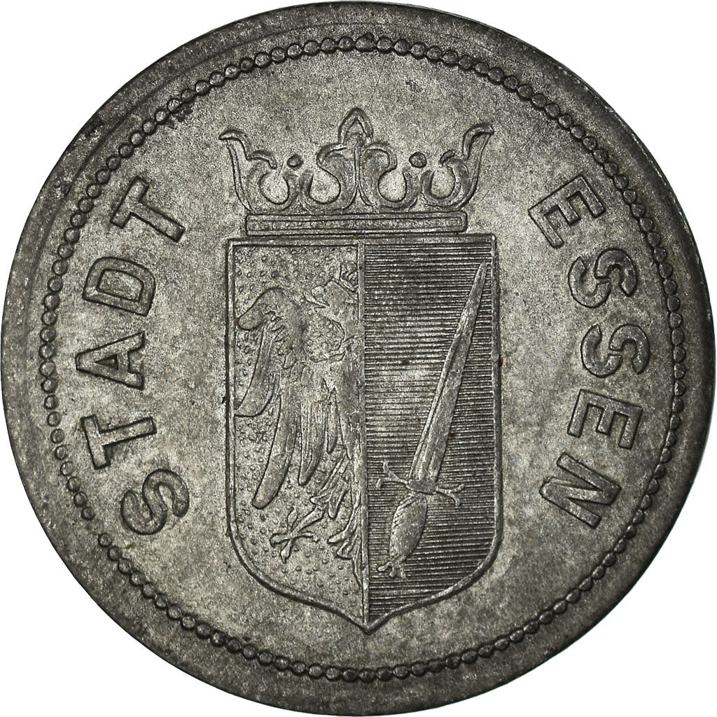 Moeda, Alemanha, Stadt Essen, Kriegsgeld, Essen, 50 Pfennig, 1917, AU(50-53)