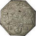 Monnaie, Allemagne, Zuckerfabrik, Frankenthal, 50 Pfennig, 1918, TTB+, Iron