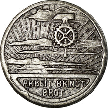 Moneda, Alemania, Stadt Frankenthal, Frankenthal, 10 Pfennig, 1919, MBC, Hierro