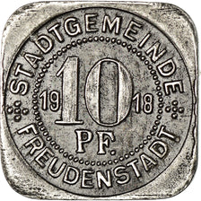 Coin, Germany, Stadtgemeinde Freudenstadt, Freudenstadt, 10 Pfennig, 1918