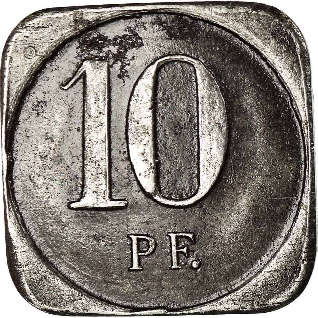 Coin, Germany, Stadtgemeinde Freudenstadt, Freudenstadt, 10 Pfennig, 1918