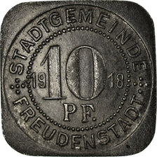 Coin, Germany, Stadtgemeinde Freudenstadt, Freudenstadt, 10 Pfennig, 1918