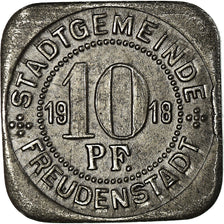 Coin, Germany, Stadtgemeinde Freudenstadt, Freudenstadt, 10 Pfennig, 1918