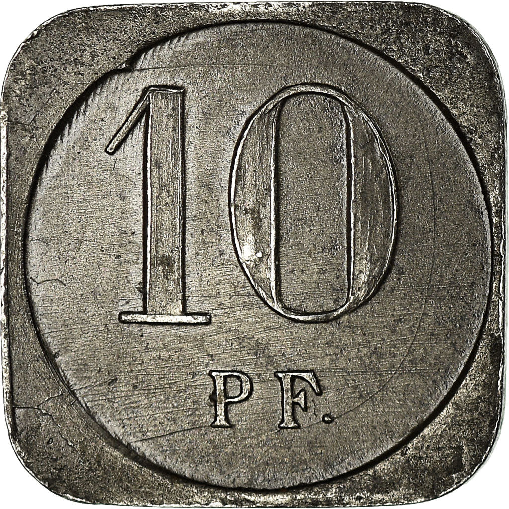 Coin, Germany, Stadtgemeinde Freudenstadt, Freudenstadt, 10 Pfennig, 1918